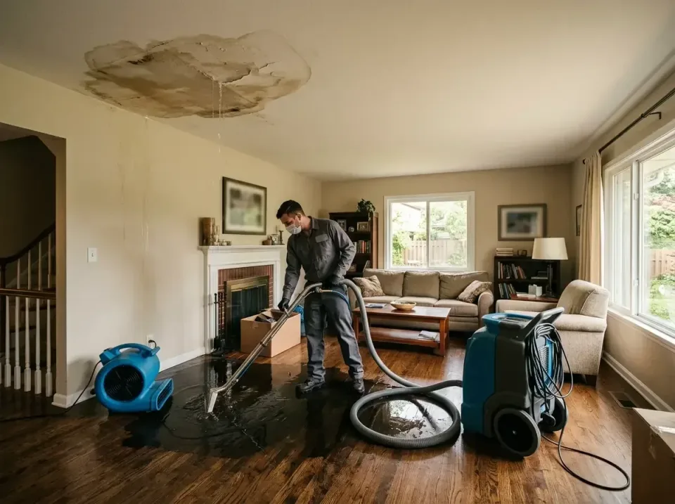 attic-pipe-burst-ceiling-drip-008 — frequently asked questions, Water Damage Restoration & Carpet Care in Cortland, OH